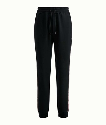 Alviero Martini 1A Classe Pantalone Uomo jogging in felpa con coulisse Nero