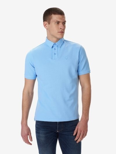 Blauer Polo Uomo a manica corta Celeste