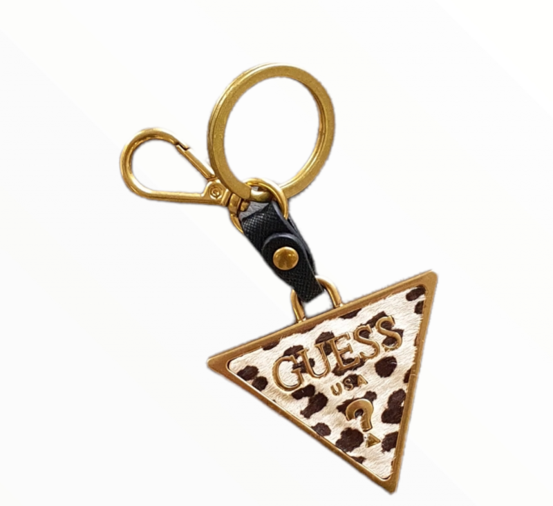 Guess Portachiavi Donna charm triangolo logo