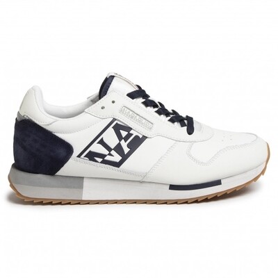 Napapijri sneakers Running Pelle White/Navy Uomo