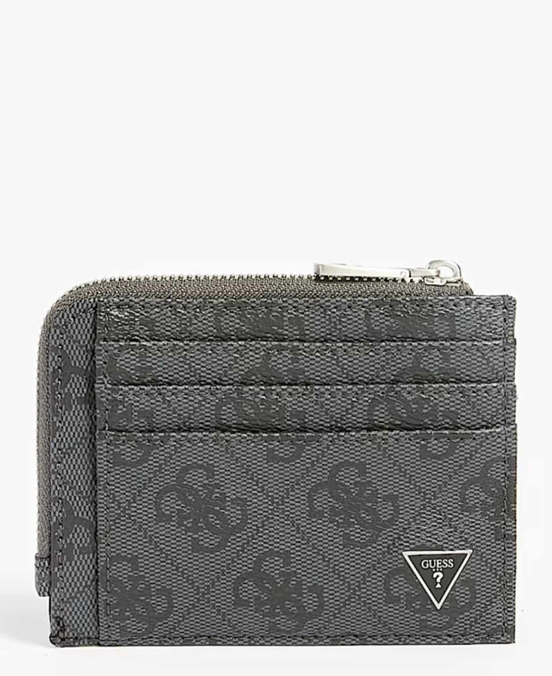 Guess Porta carte di credito vezzola 4g logo Grigio Multi