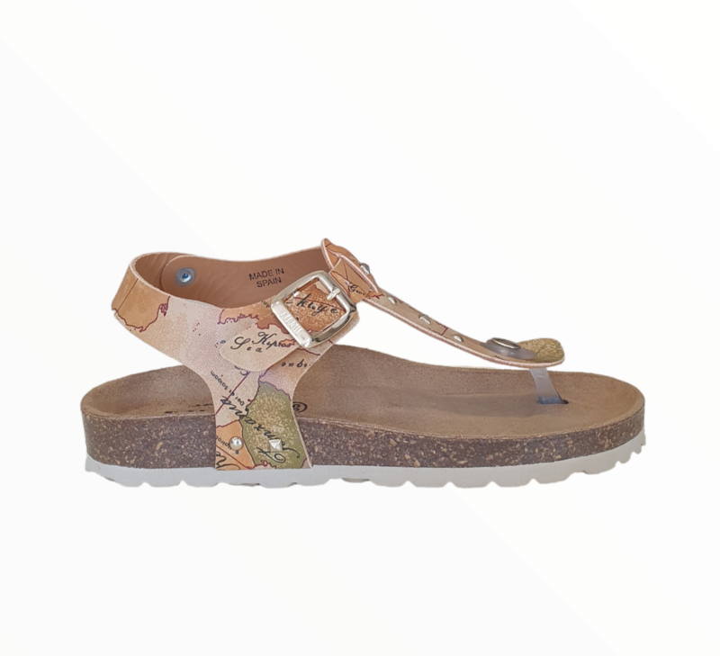 Alviero Martini 1A Classe Sandalo Infradito Geo Classic