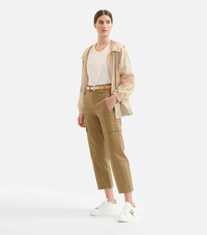 Alviero Martini 1A Classe (Donnavventura) T-shirt con motivo nodo Dietro Bianca