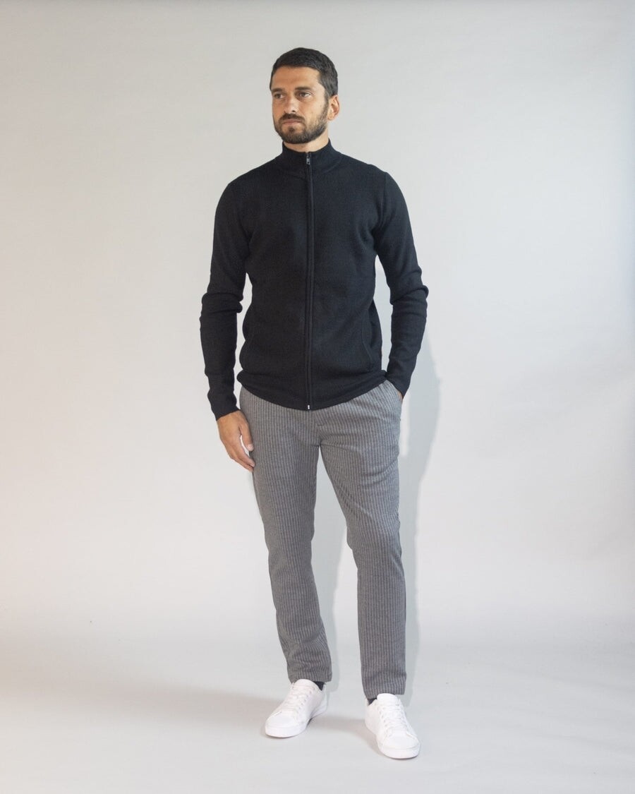 Impure Cardigan chiusura Zip Nero