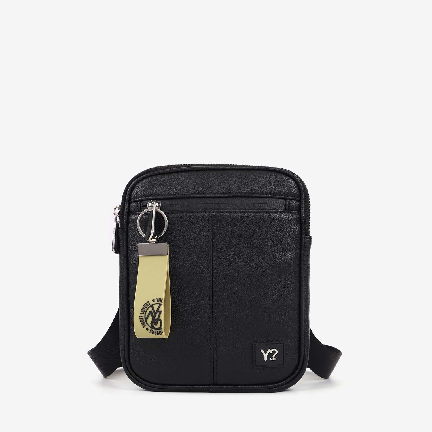 YNOT? tracolla piccola piatta da uomo colore Nero