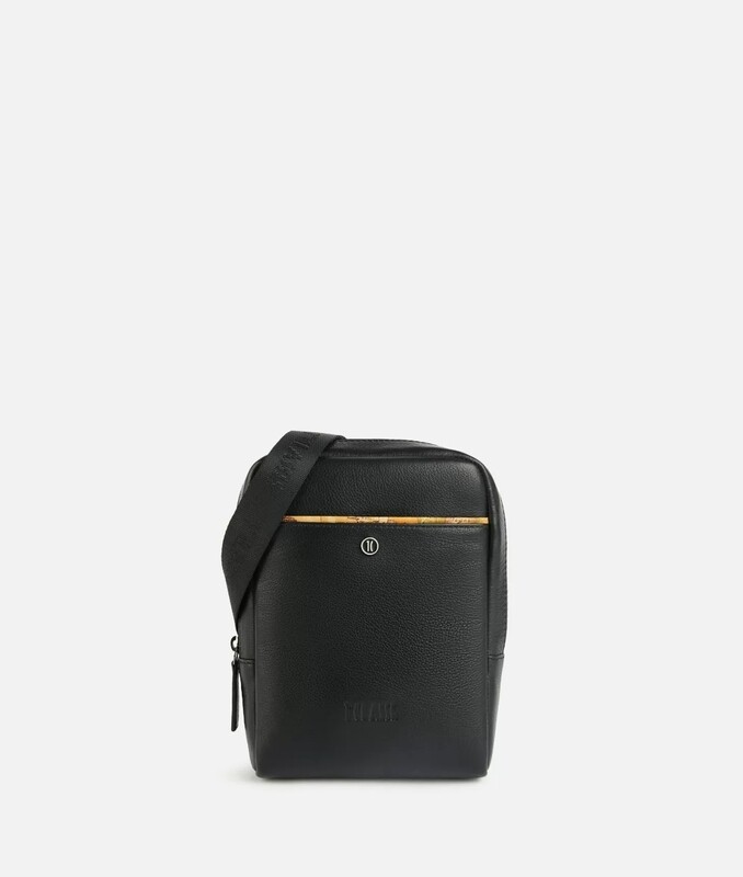 Alviero Martini 1A Classe Tracolla reporter Uomo in pelle Nera