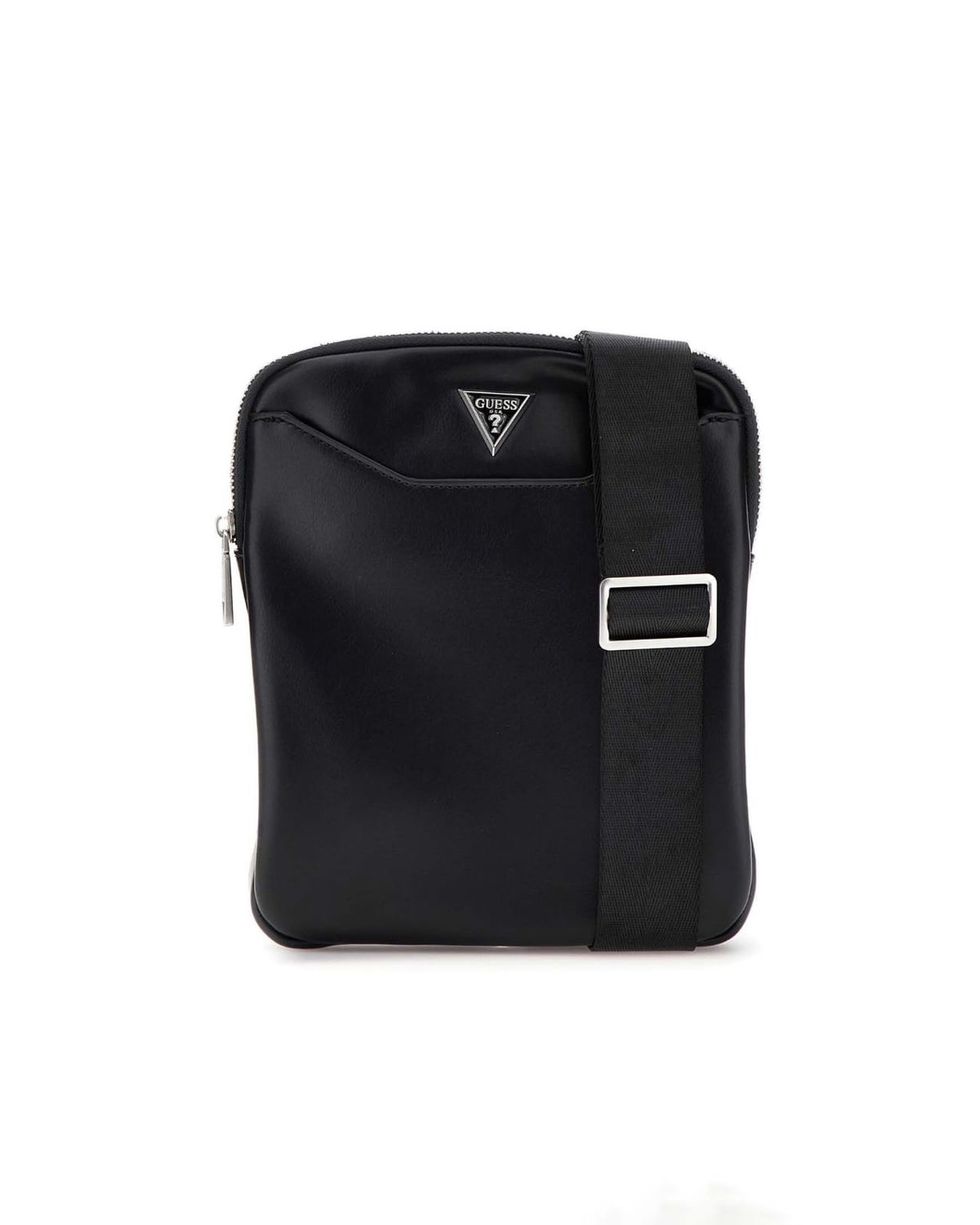 Guess Tracolla Piatta Uomo Nero