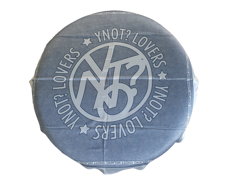 Y Not? Foulard Life Seta 90 X 90 Ocean