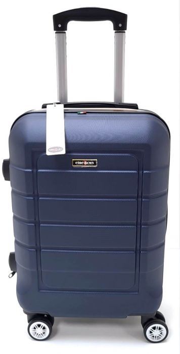 Clacson Trolley Bagaglio a mano ABS 8 Ruote Blu