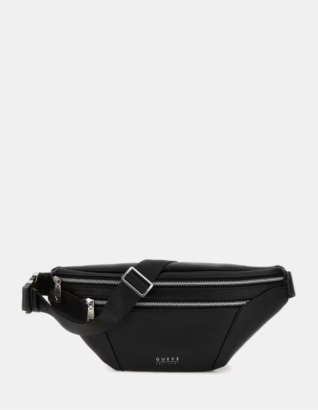 Guess Marsupio Grande milano Unisex Nero