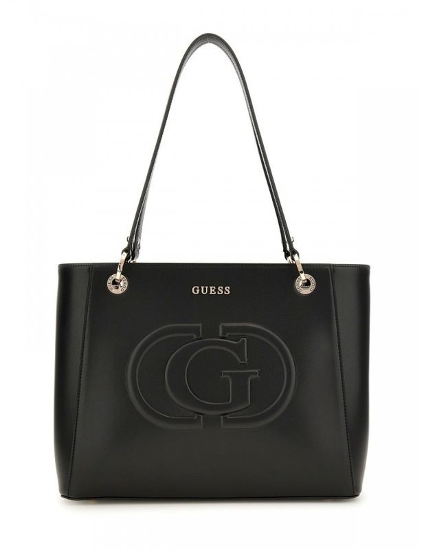 Guess Shopper eco mietta Maxi Logo Nera