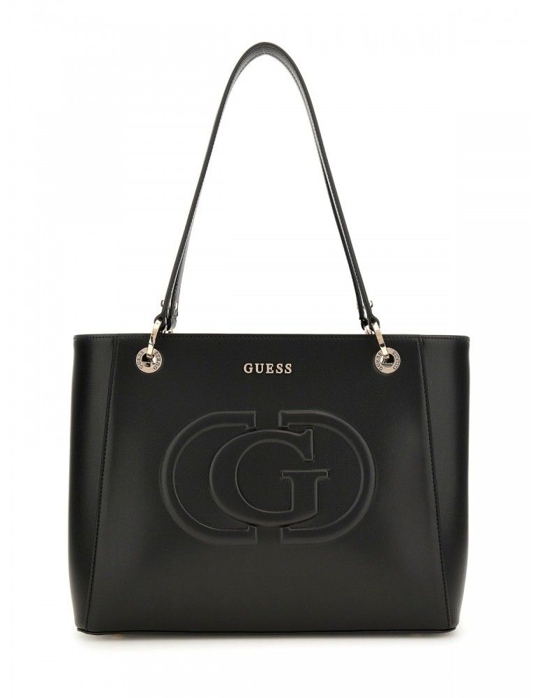 Guess Shopper eco mietta Maxi Logo Nera