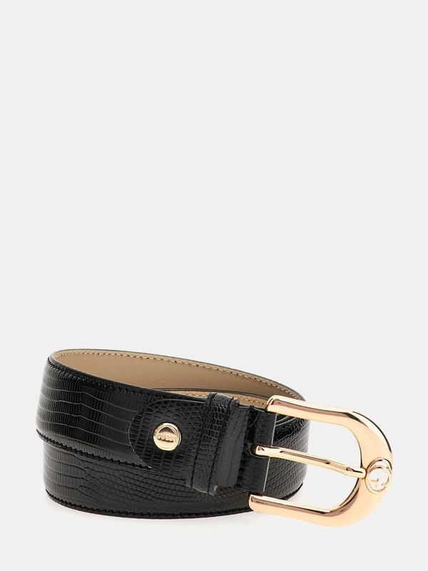 Guess Cintura Donna sibel stampa cocco Nera
