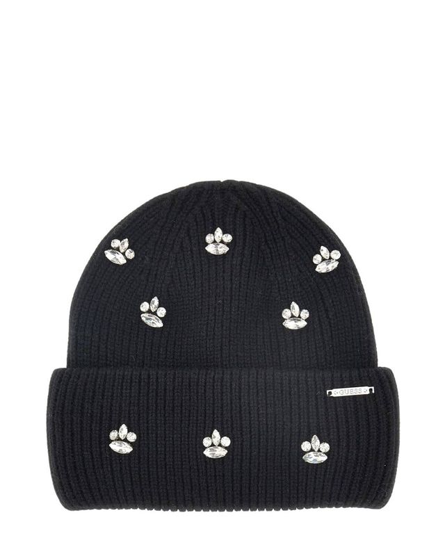 Guess Cuffia con strass Nera