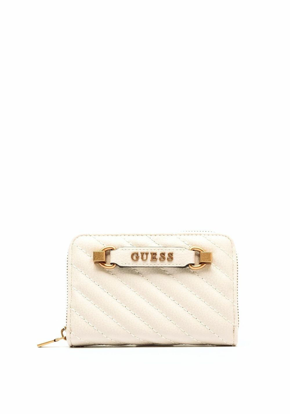 Guess Portafoglio Medio Sela Trapuntato Bone