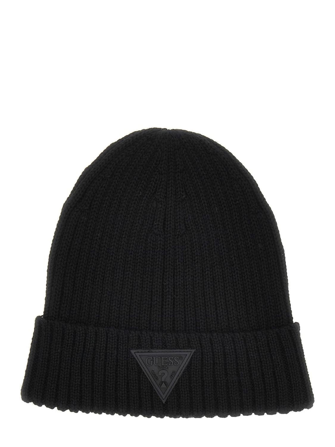 Guess Cuffia a costine Unisex Nera