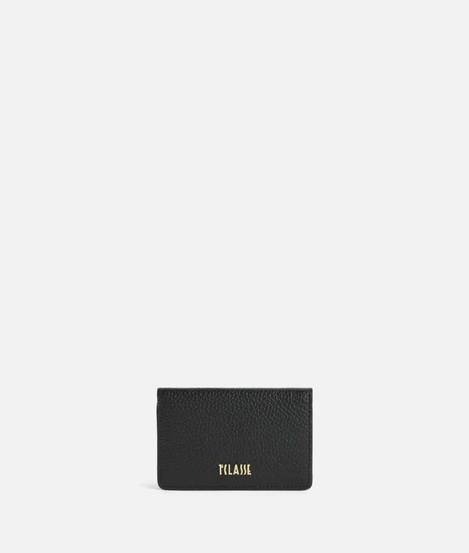 Alviero Martini 1A Classe Universe Leather portafoglio bifolder supermini Nero