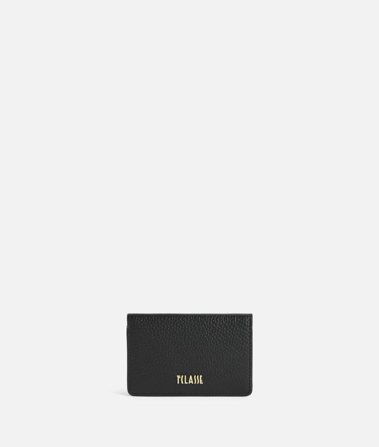 Alviero Martini 1A Classe Universe Leather portafoglio bifolder supermini Nero