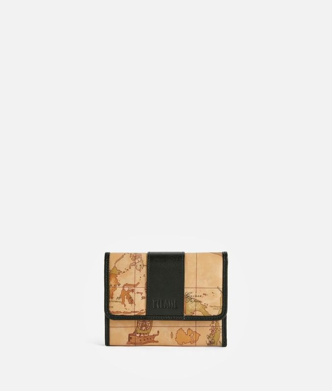 Alviero Martini 1A Classe Social Soft portafoglio bifolder piccolo Nero