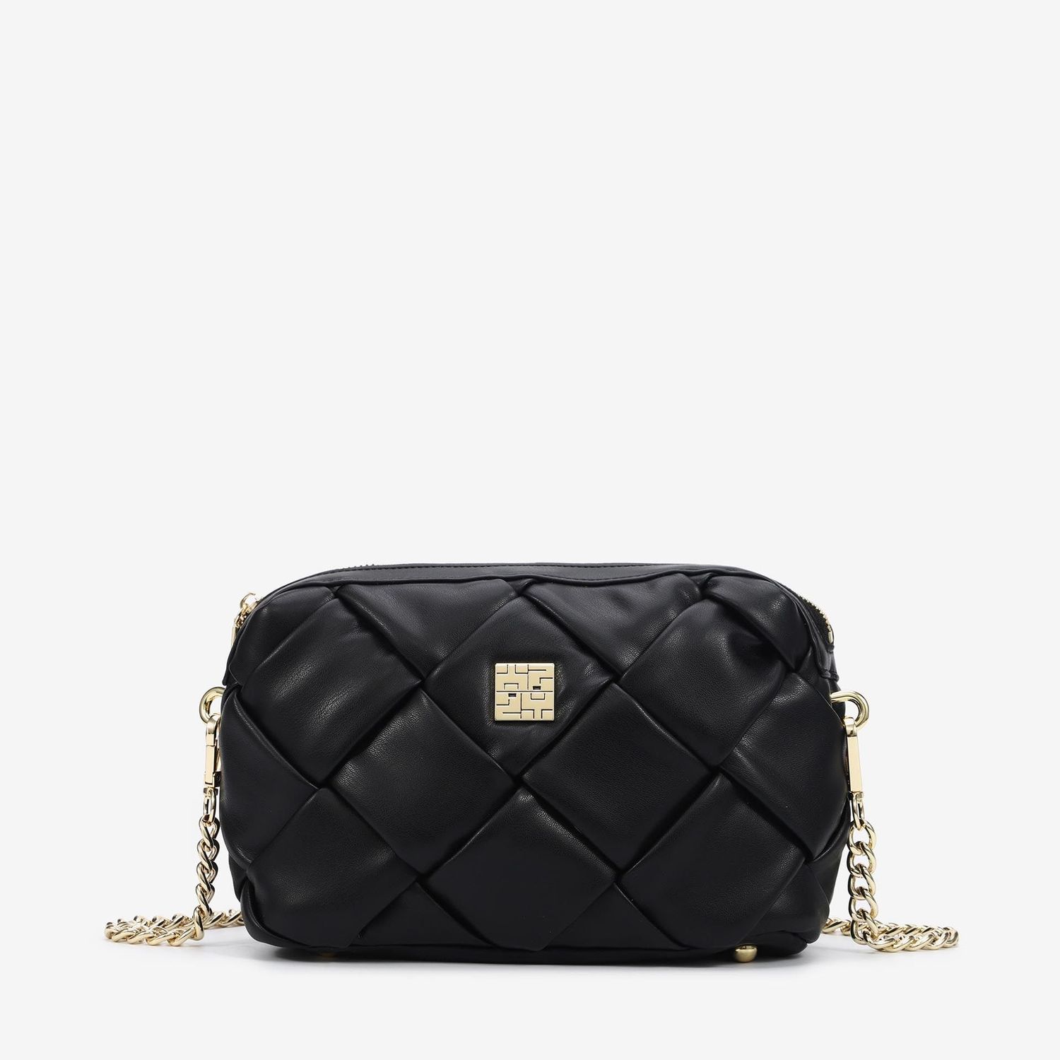 Y Not? Tracolla Crossbody Trapuntata Nera