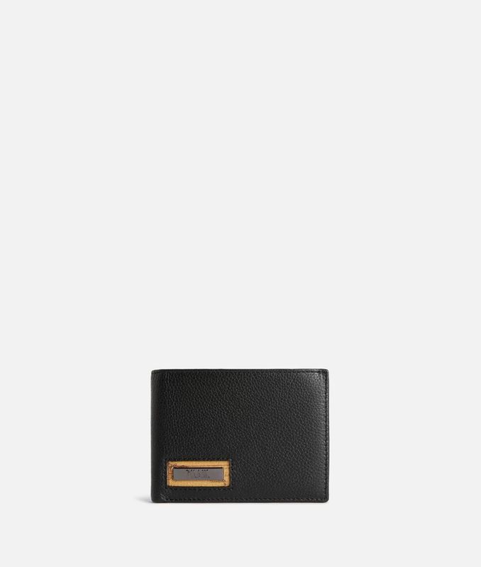 Alviero Martini 1A Classe Beta Leather portafoglio Medio Nero