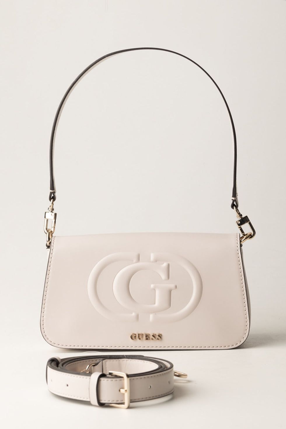 Guess Mini borsa a spalla eco mietta Stone