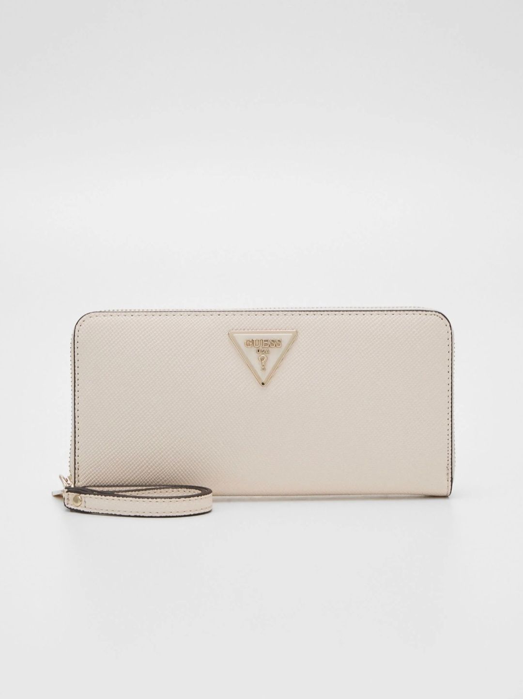 Guess Maxi portafoglio laurel Saffiano Bone