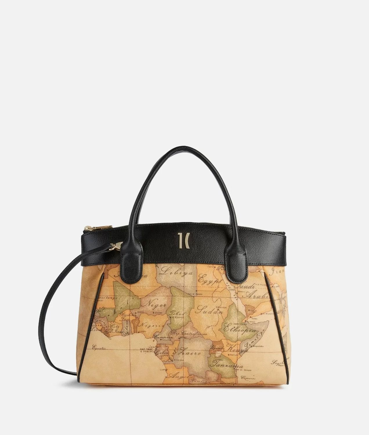 Alviero Martini 1A Classe Heritage Geo borsa a mano Nera