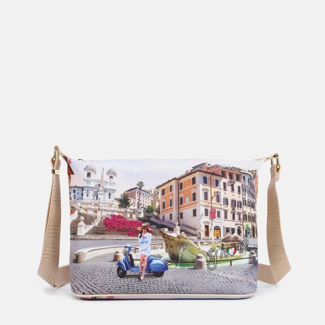Y Not? Borsa Sacca Large Vacanza Romana