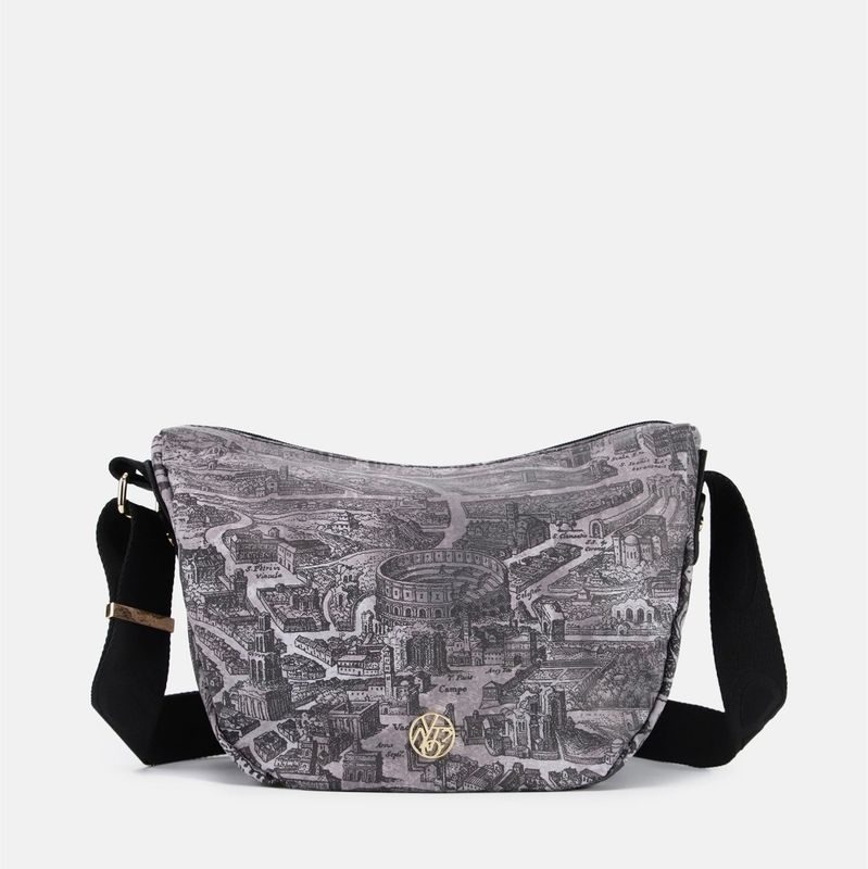 Y Not? Borsa Hobo Gum Small Soft Nera