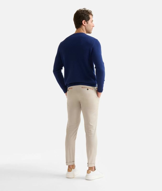 Alviero Martini 1A Classe Pantaloni super slim fondo 16 in cotone stretch 4 stagioni Corda