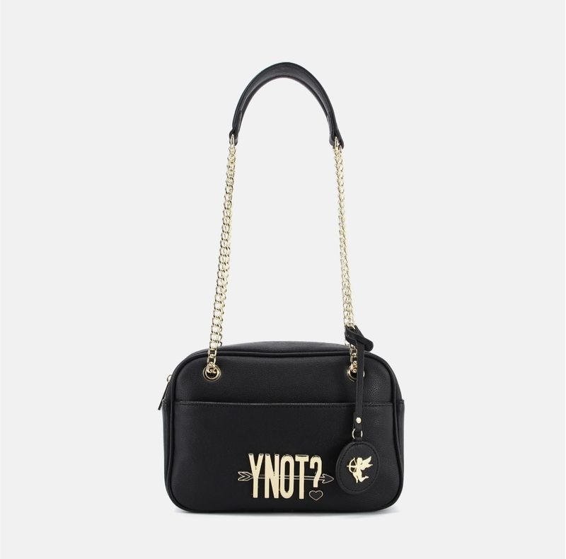 Y Not? Tracolla Donna Small Lovers Nera