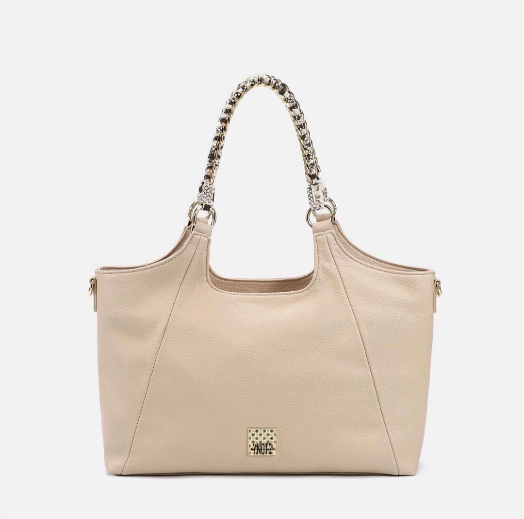 Y Not? Borsa Tote Rachel Crema