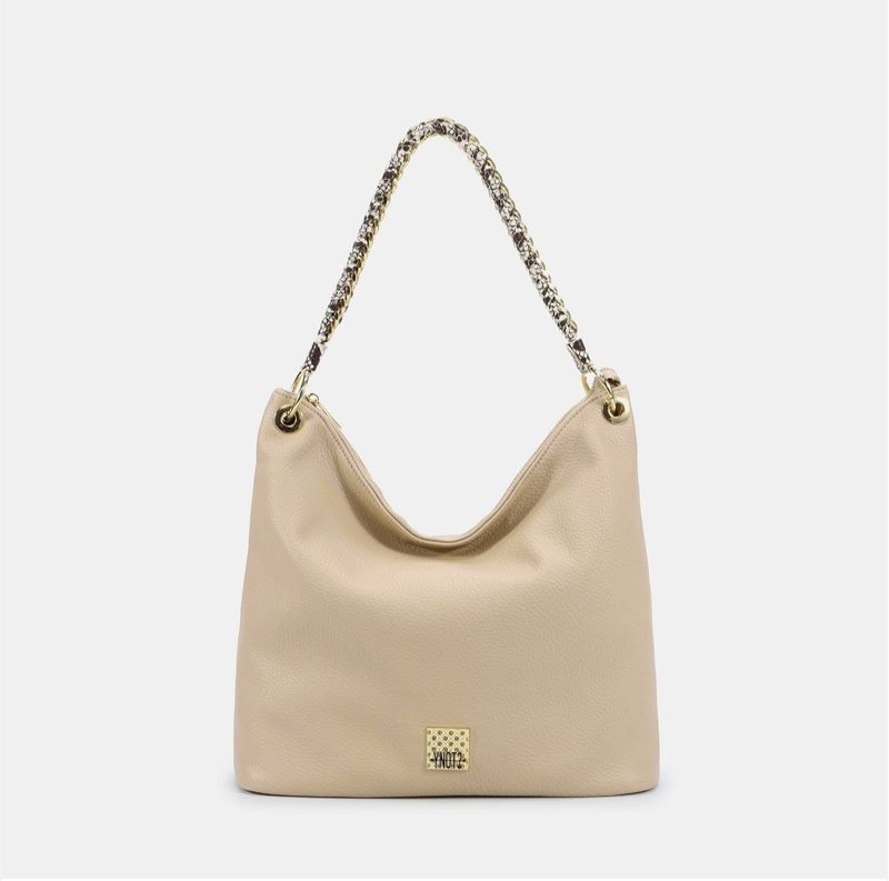 Y Not? Borsa A Spalla Hobo Rachel Crema