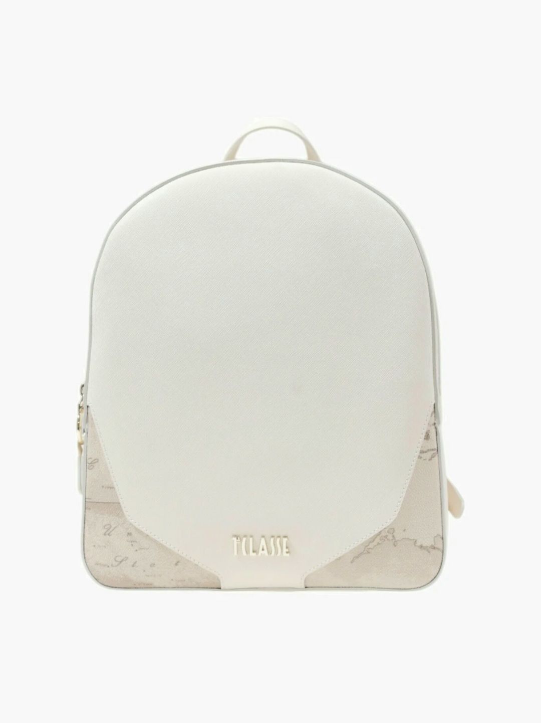 Alviero Martini 1A Classe Java City zaino doppia zip Avorio 