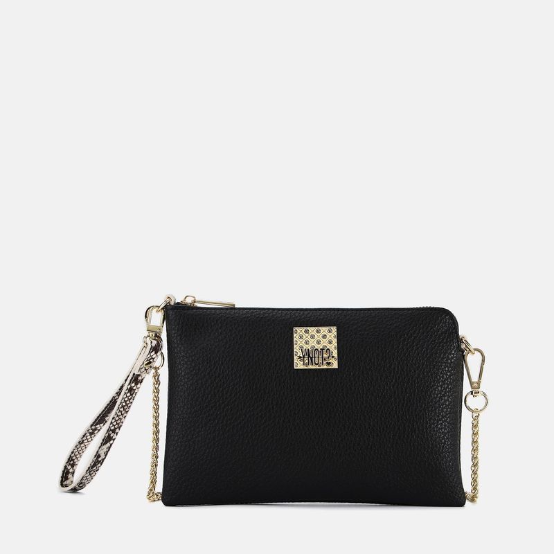Y Not? Borsa Clutch Rachel Piccola Nero