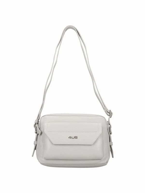 Paciotti 4us Borsa a tracolla Lilly in Pelle Grigio chiaro