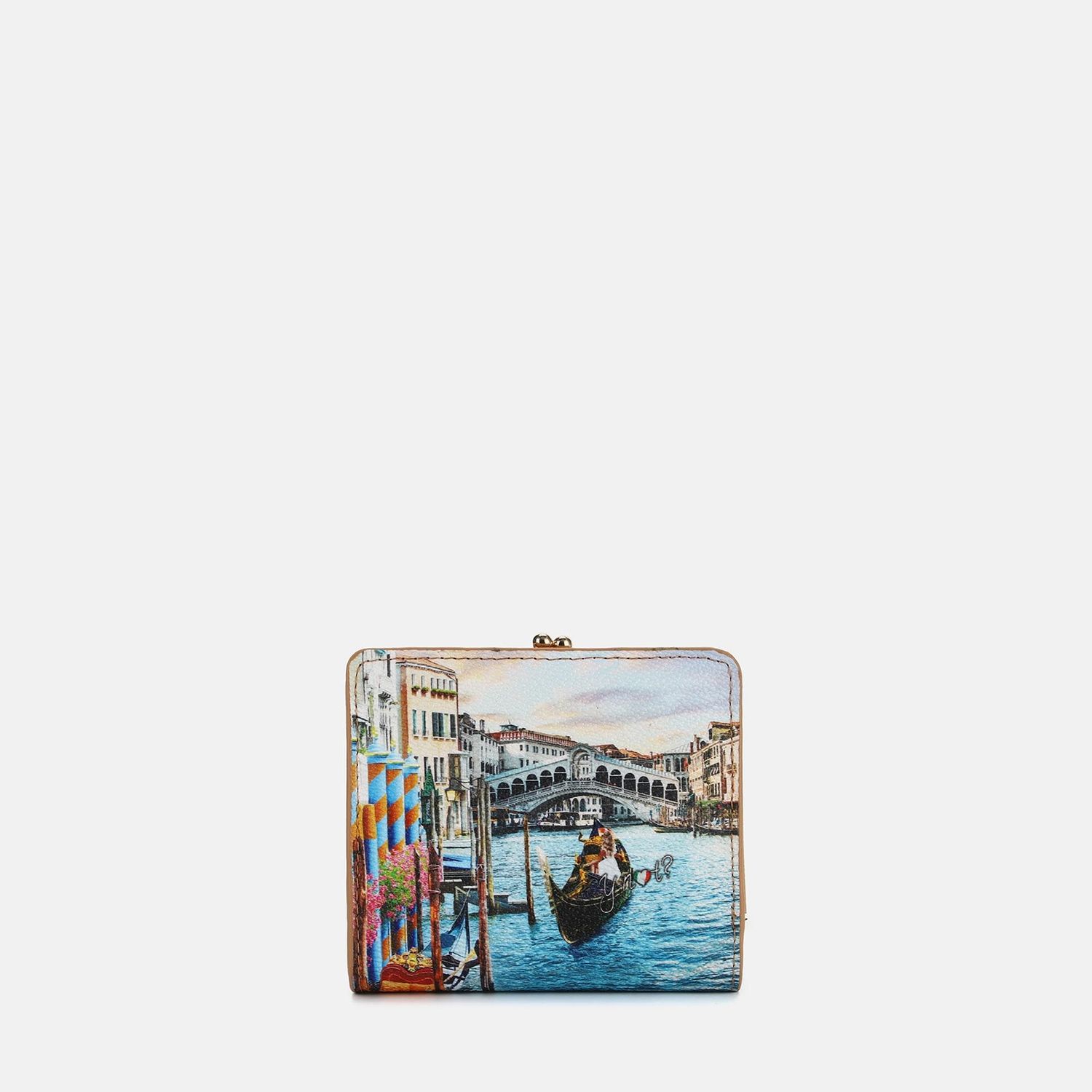 Y Not? Portafoglio Piccolo con scatto Dream in Venice