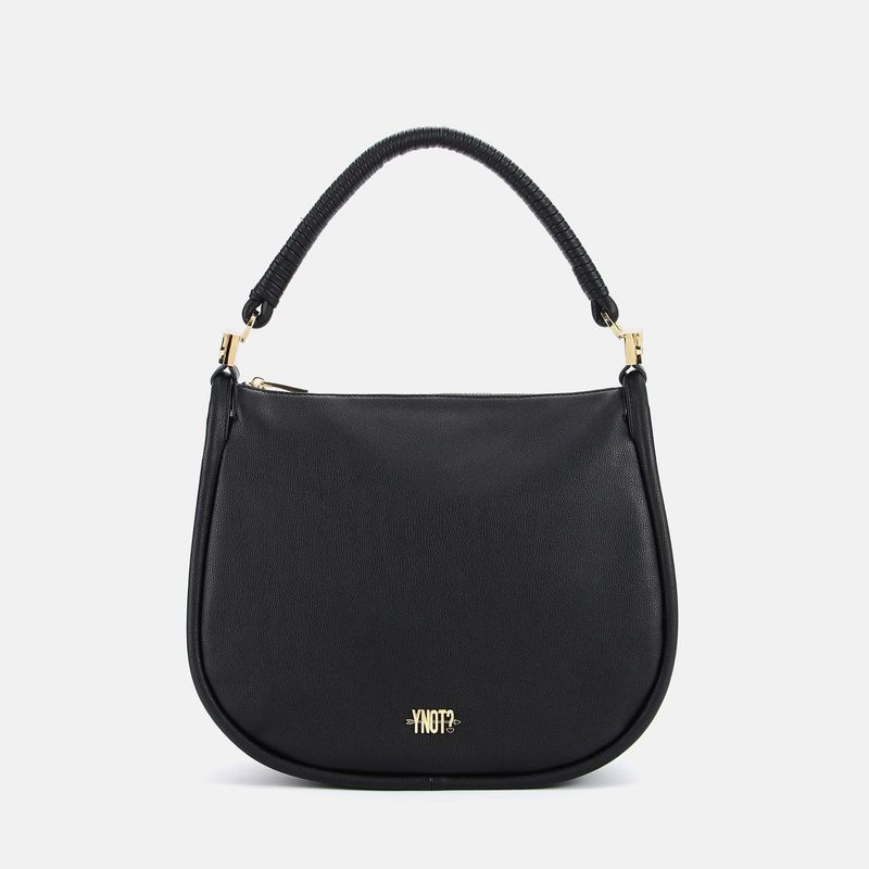 Y Not? Borsa Donna Hobo Fantasy Nero