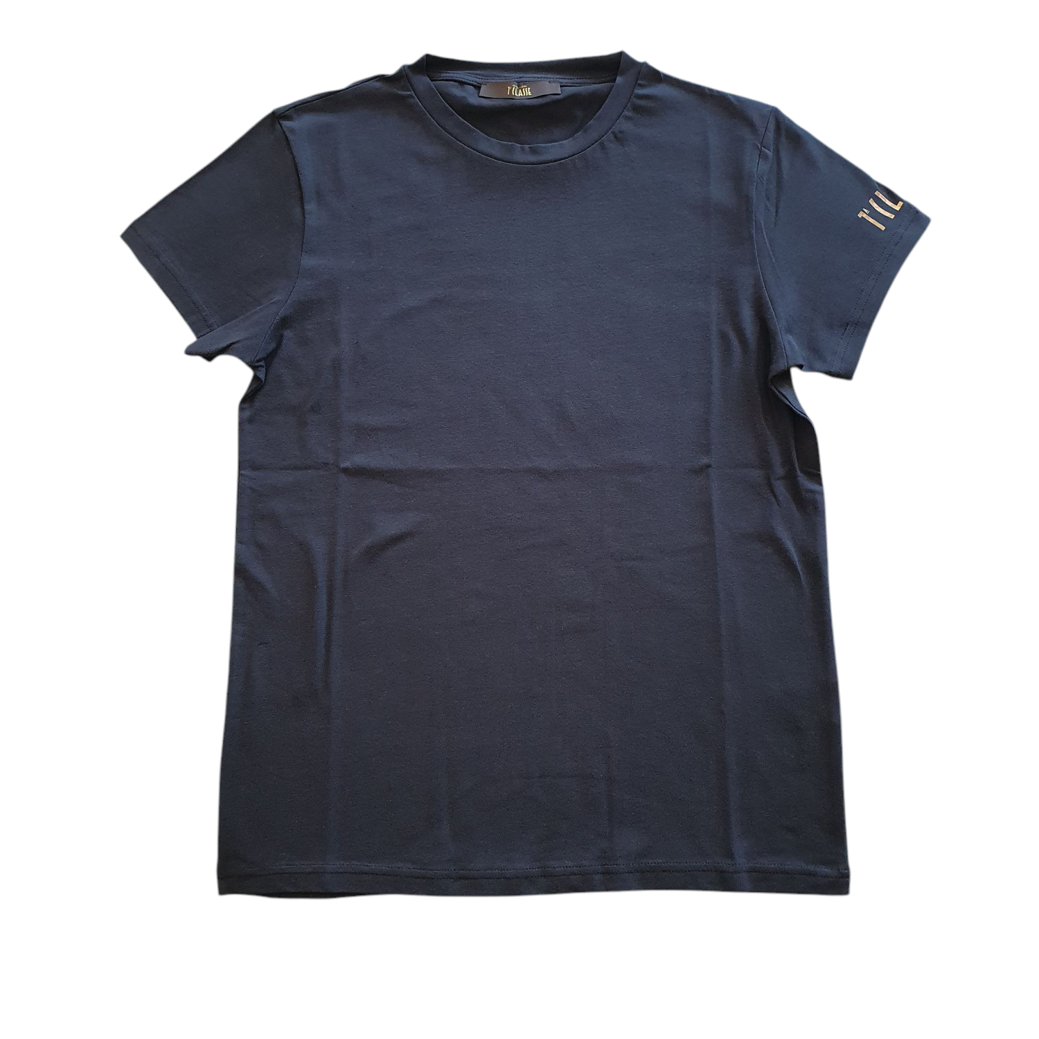Alviero Martini 1A Classe T-shirt Uomo Basic in jersey di cotone Blue Navy