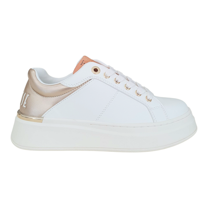 Alviero Martini 1A Classe Sneakers Donna Fondo a Cassetta Bianca/Platino