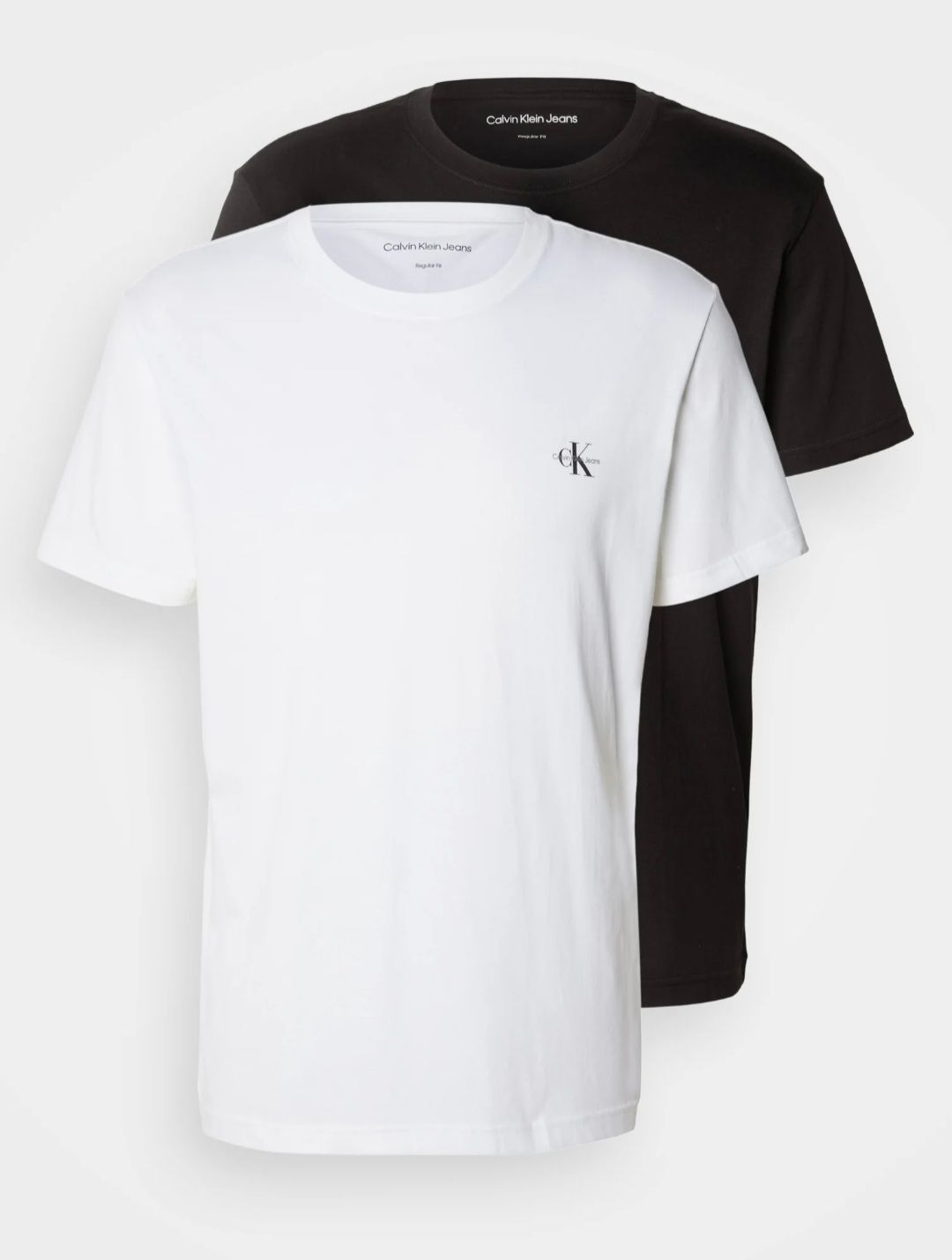 Calvin Klein T-shirt Basic in cotone (confezione da 2)  Nero/Bianco
