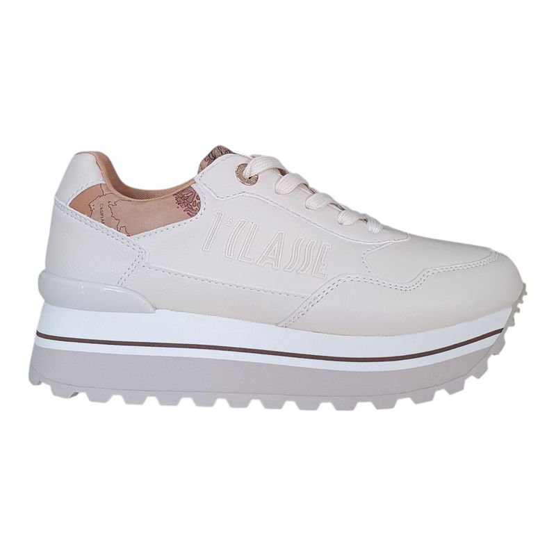 Alviero Martini 1A Classe Sneakers Running Off White/Geo Beige 