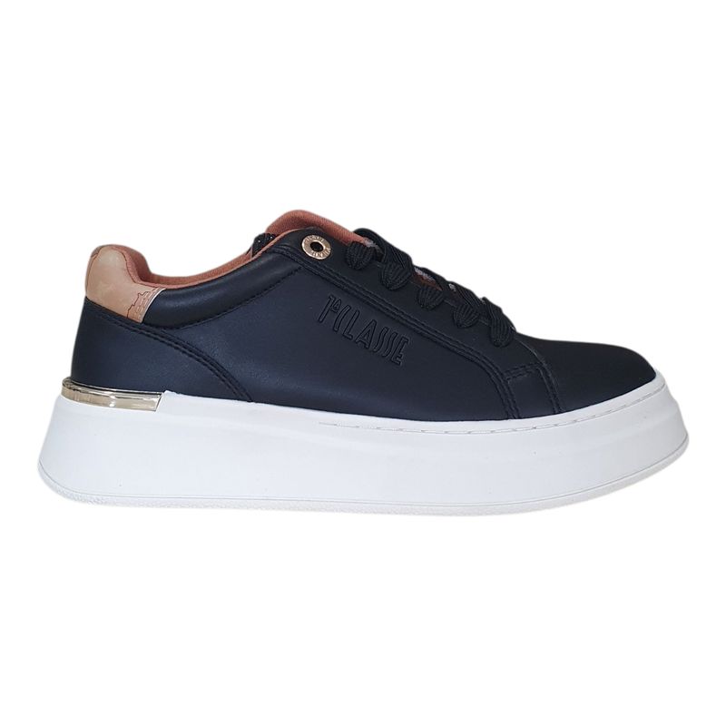 Alviero Martini 1A Classe Sneakers Donna Fondo a Cassetta Nera/Geo Beige