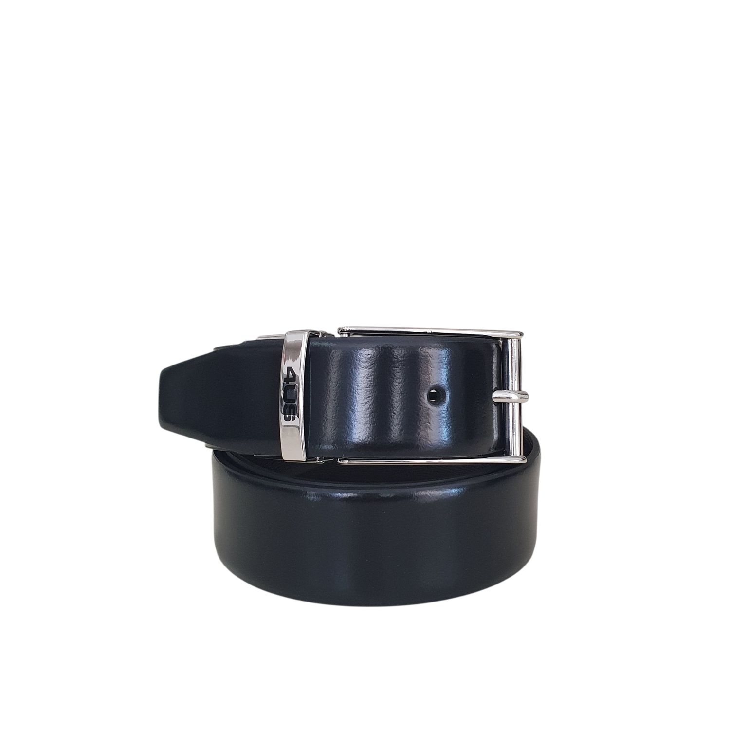 Paciotti 4us Cintura uomo Reversibile in pelle Liscia/Saffiano Nera