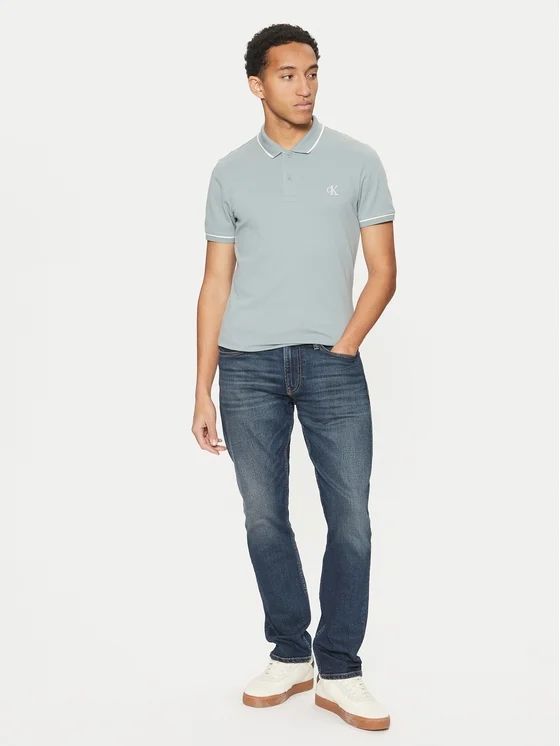 Calvin klein Jeans Slim Taper Denim Medio Blu