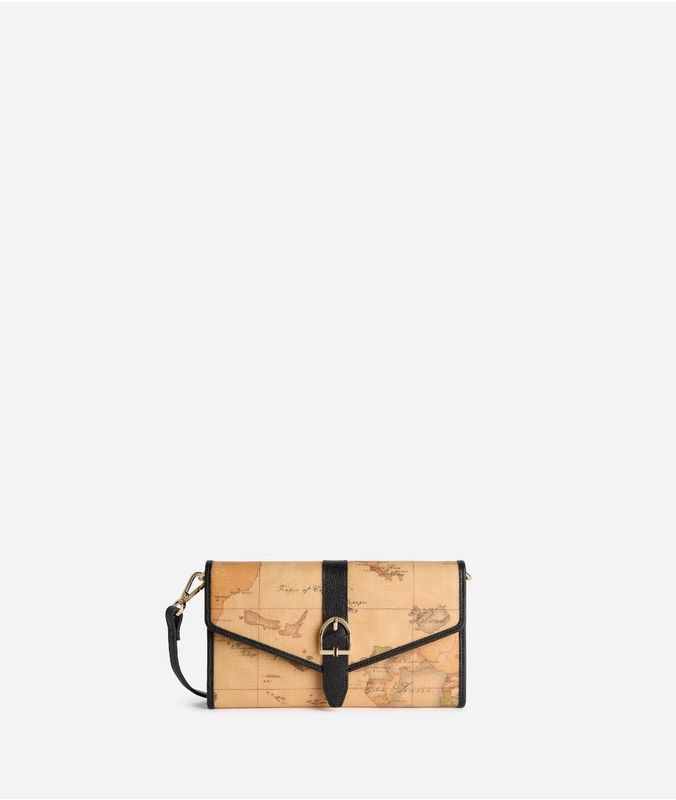 Alviero Martini 1A Classe Valley Geo pochette portacellulare Nera