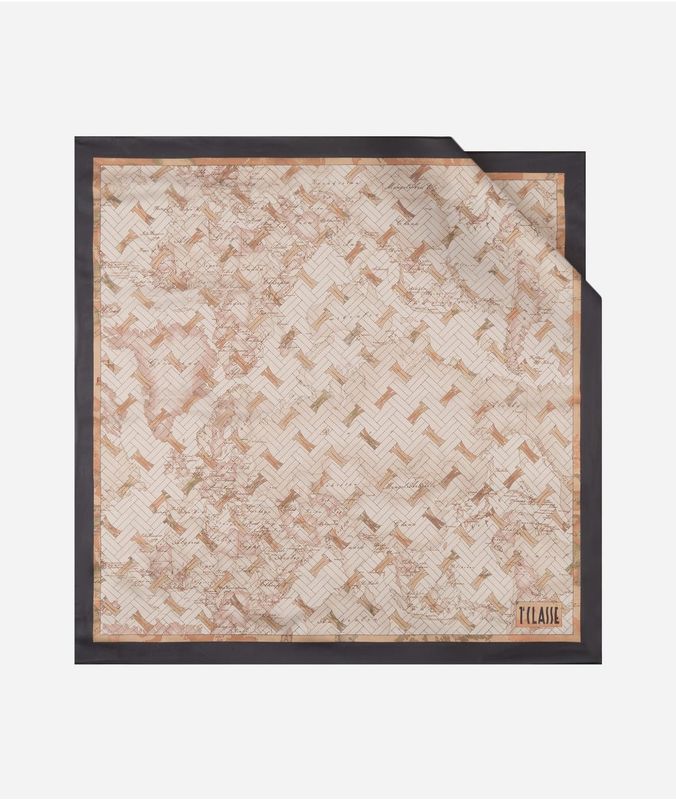 Alviero Martini 1A Classe Foulard 1C Matelassé 75x75 Nero
