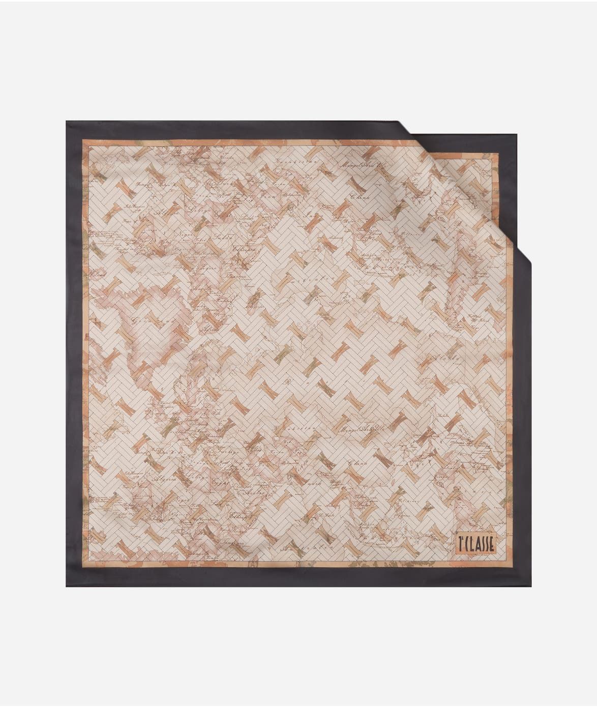 Alviero Martini 1A Classe Foulard 1C Matelassé 75x75 Nero