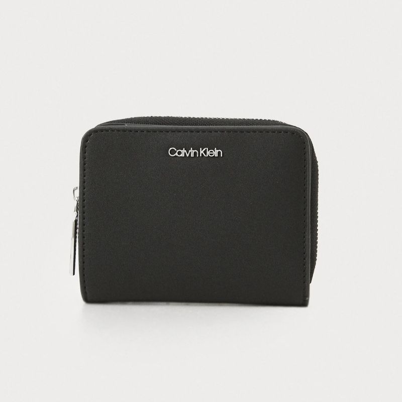 Calvin klein  Portafoglio Piccolo con zip integrale Nero